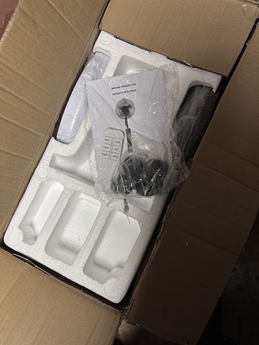 Ventilator cu pulverizare apa