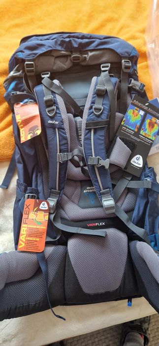 Раница Deuter Aircontact 65+10 Midnight blue.