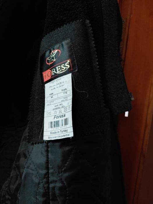 Пальто муж, весна-осень, драп