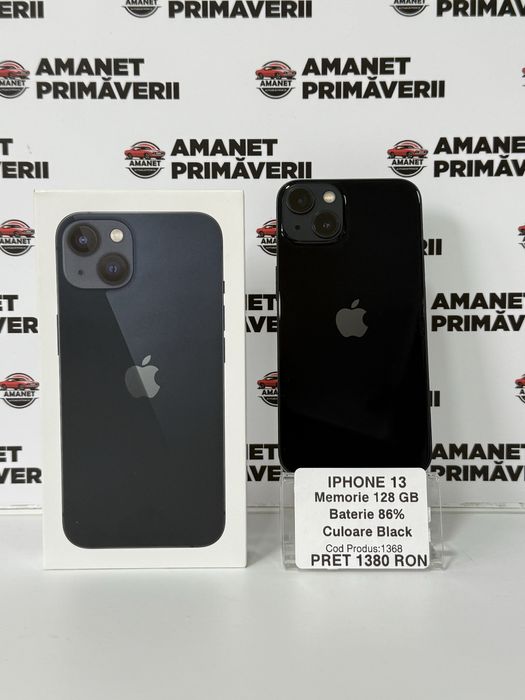 Iphone 13 128 GB Impecabil baterie 86%