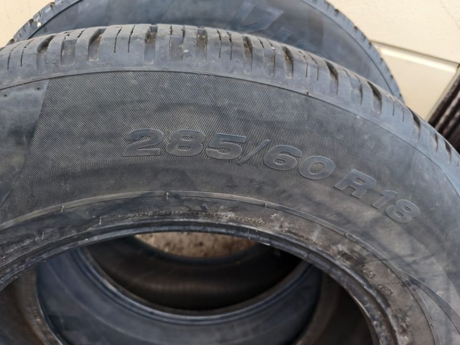 Продам летние шины 285/60/18