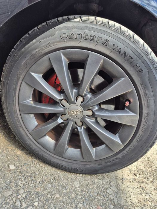 Jante aliaj cu anvelope DOT 2023 /2025       255/55 R17 Audi A6 C7  A4 B8