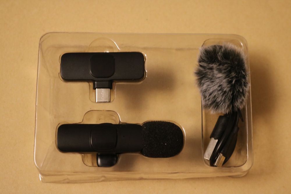 Microfon lavalier wireless