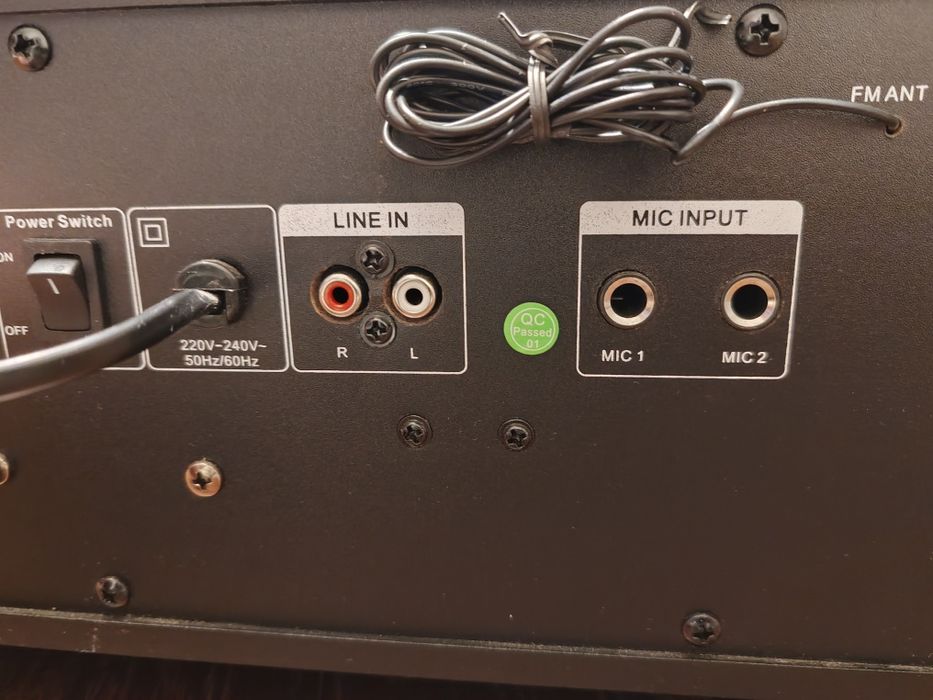 Vand boxa bluetooth, 140w,  iesire mic karaoke, usb, fm