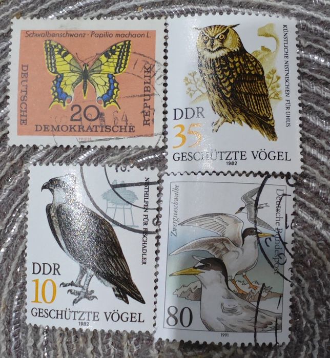 Наборы марок разные