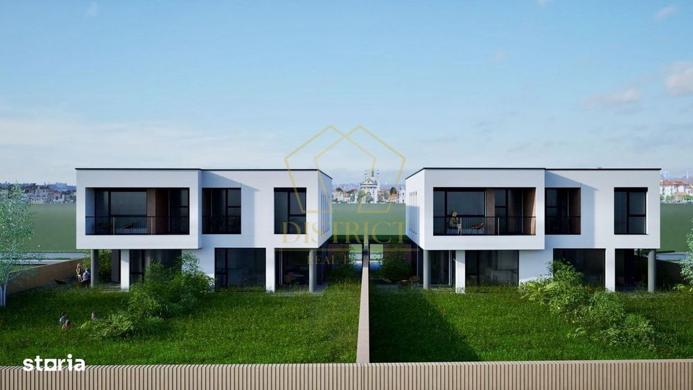 Duplex modern cu 4 camere | Carport | Dumbravita | Zona Cora