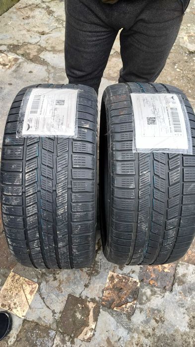 2 anvelope iarna aproape noi