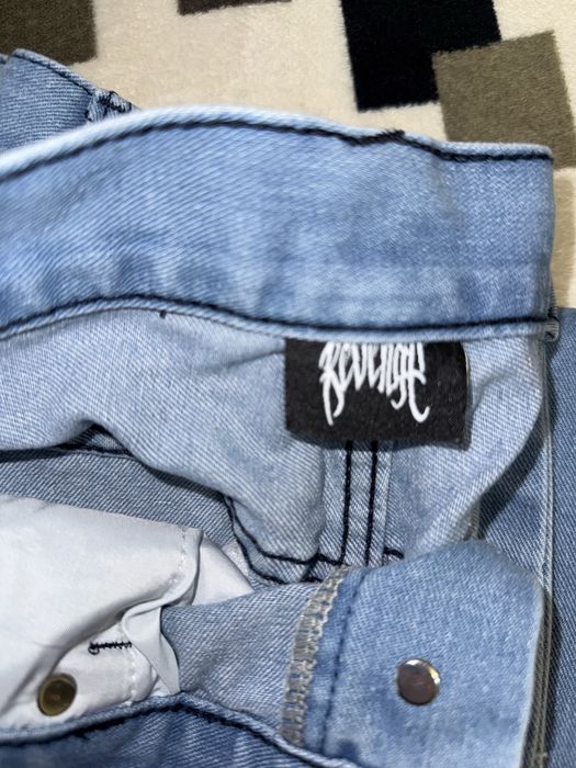 Blugi Revenge albastri