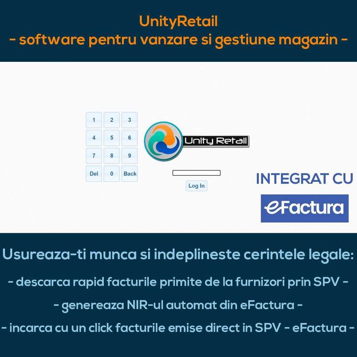 Sistem complet POS Magazin PC+Touchscreen+Soft Vanzare Gestiune