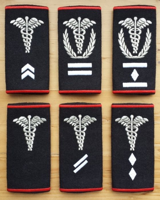 Grade brodate Pompieri, Jandarmi, SMURD