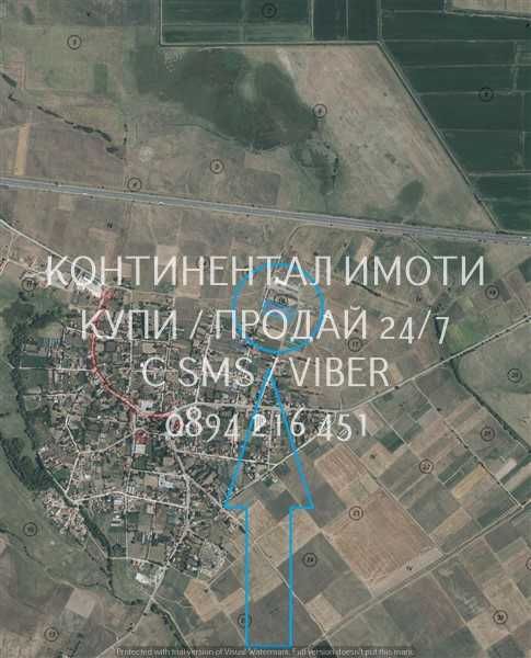 код 63201. Поземлен имот 5200м2 на около 100м от къщите северно от селото.