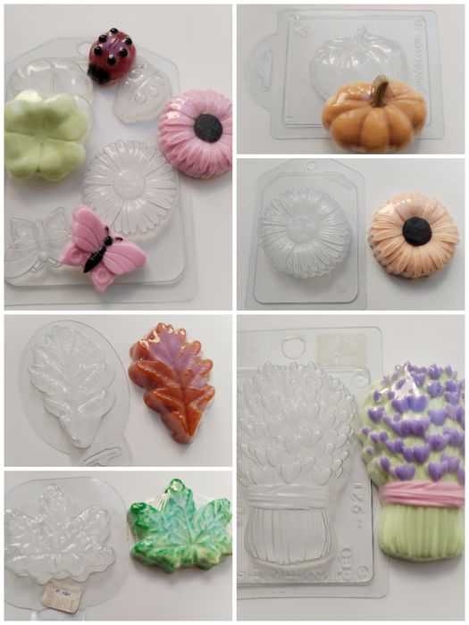 Формы для мыла пластиковые