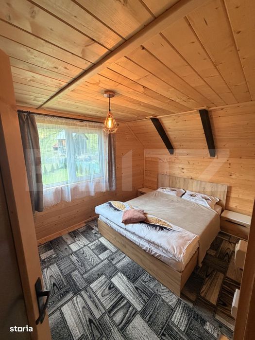 Casa de vacanta , 114 mp , 1080 mp teren, Vama, Bucovina