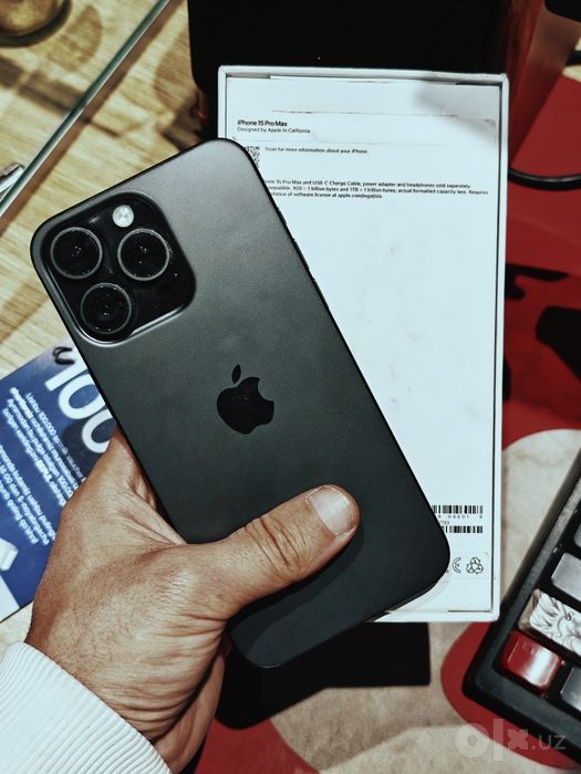 Iphone 15 Pro Max 512 GB 74% Black Titanium IDEAL 10/10
