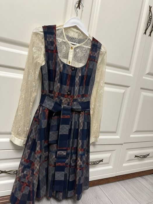 сарафан с кружевной рубашкой