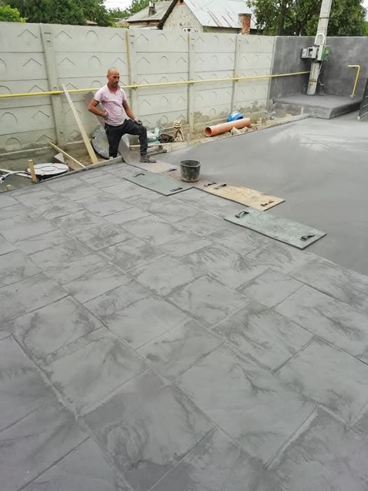 Beton amprentat tel 0765695184