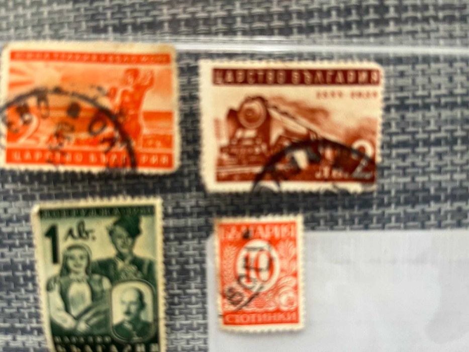 Пощенски марки, филателия - Царство България