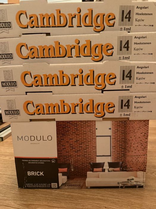 Cărămidă aparentă MODULO Cambridge 4 metri lin (pt colt) + cutie 1 m²