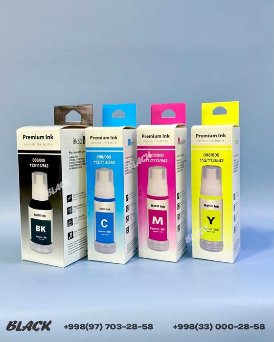 Пигментные чернила Epson 112/008/009 для Epson L11160/L15150/L15160