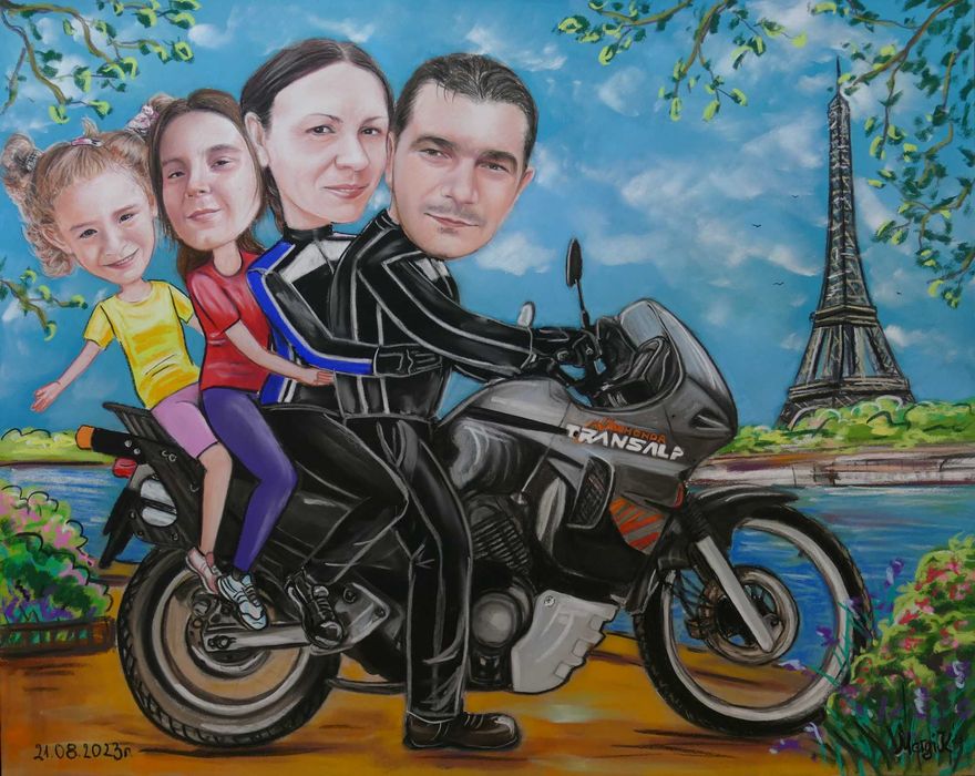 Ръчно рисувана карикатура