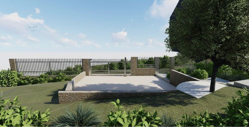 Teren Intravila 3000mp,casa si proiect,utilitati ,veder oras,castel