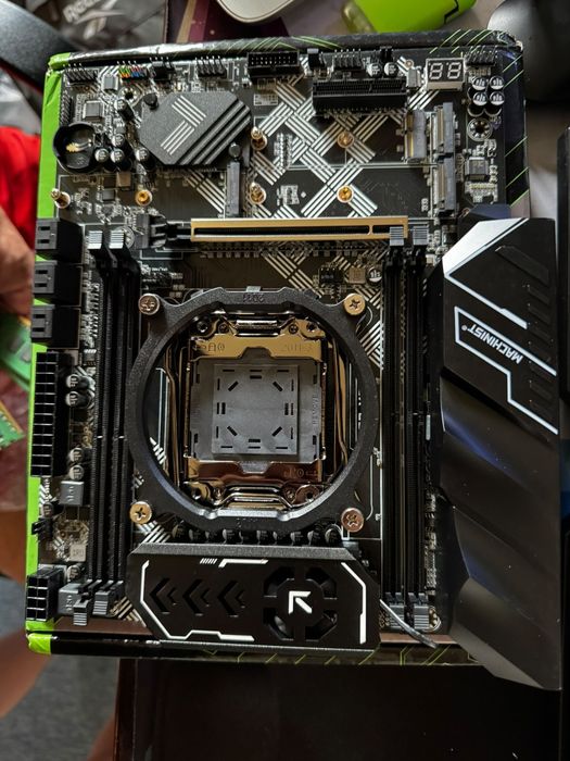 Kit placa de baza + 32gb ram ecc x99
