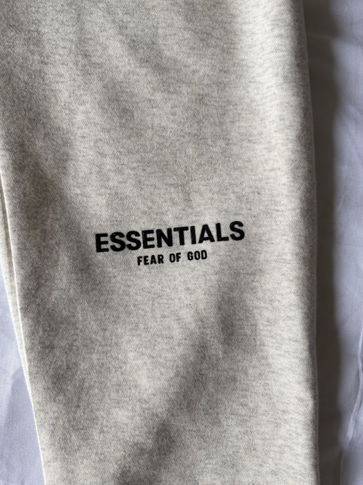 Essentials Fear Of God Dark Oatmeal Pantaloni