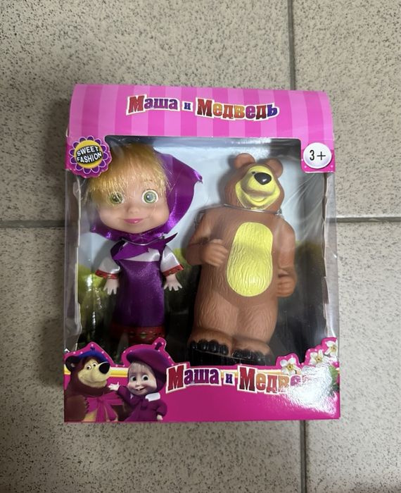Маша и Мечока фигурки Masha and the Bear