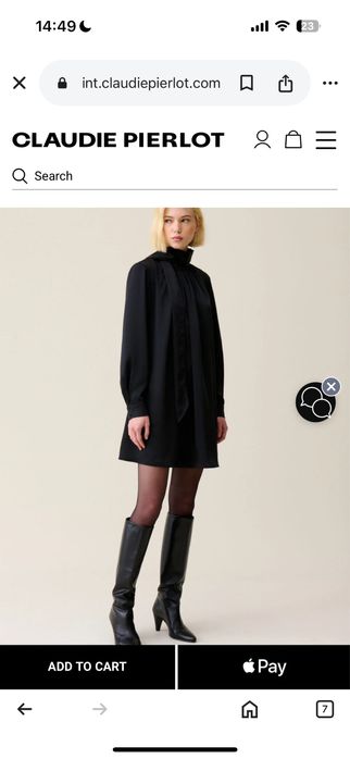 Рокля Claudie Pierlot (sandro) р-р 34