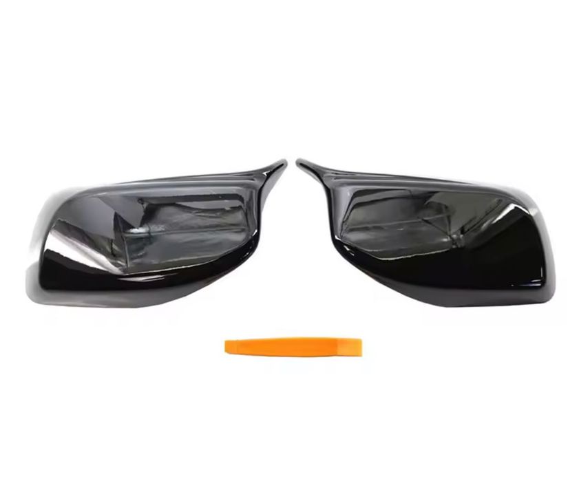 Capace oglinda M cu CLIPSURI BMW seria 5 E60 E61(2003-2010)negru lucio