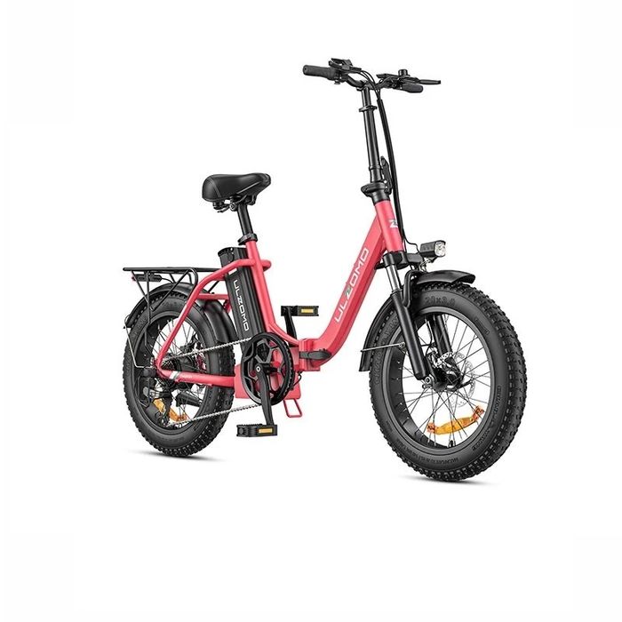 Bicicleta electrica pliabila Ulzomo 20"E-bike Dolphin, 350W, 36V, 13Ah, autonomie 89km, roz