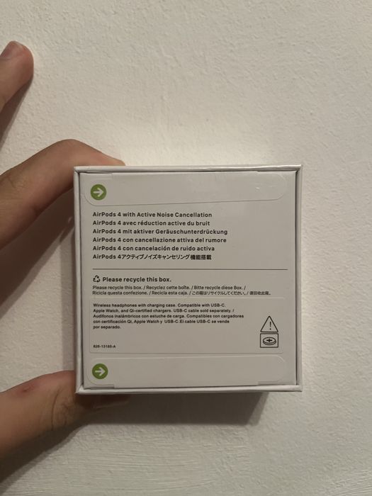 Airpods 4 (Active Noise Cancellation), Noi, sigilate