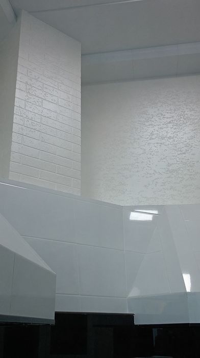 Фасадные работы. Травертин.