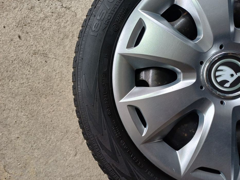Vind set 4 jante 15"skoda .wv .seat