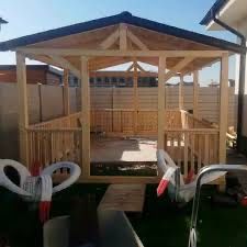 Terase din lemn la comanda