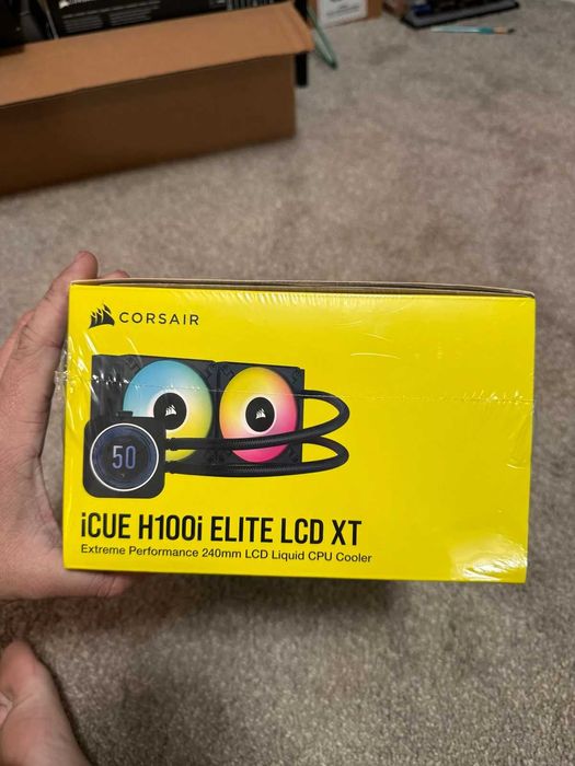 Cooler AIO Corsair iCUE H100i Elite LCD XT 240mm Sigilat