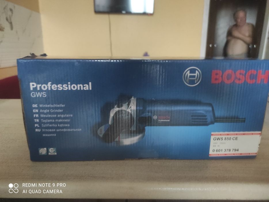 Болгарка bosch новый