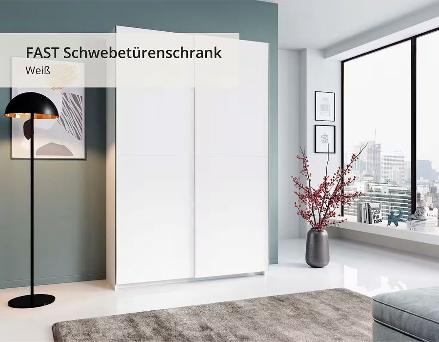 Dulap cu usi glisante 150 cm latime , 38 cm adancime