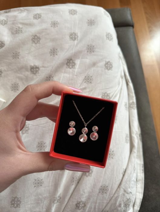 Set bijuterii cercei+ colier