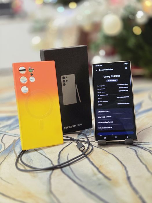 Samsung Galaxy S24 Ultra, 12GB RAM, 256GB, Titanium Gray, Preț FIX !