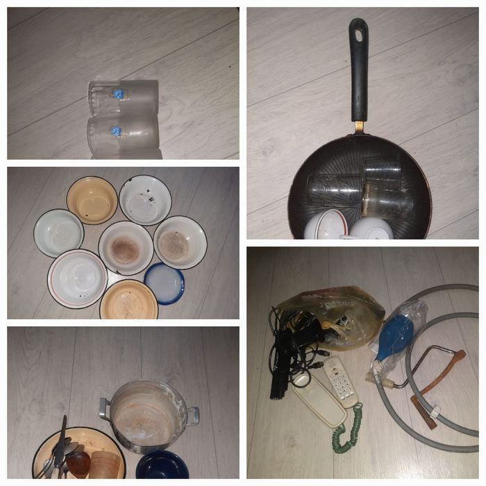 Много посуды отдам даром. СССР.