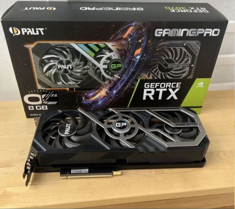 Видеокарта Palit RTX 3070 Gaming pro