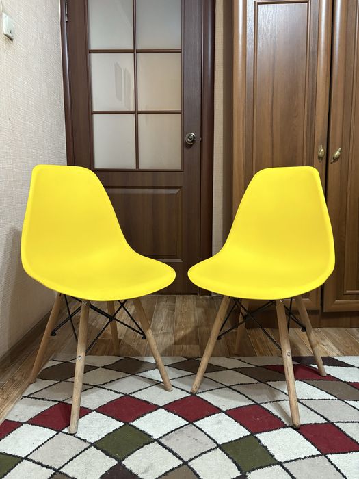 Кухонные стулья желтые