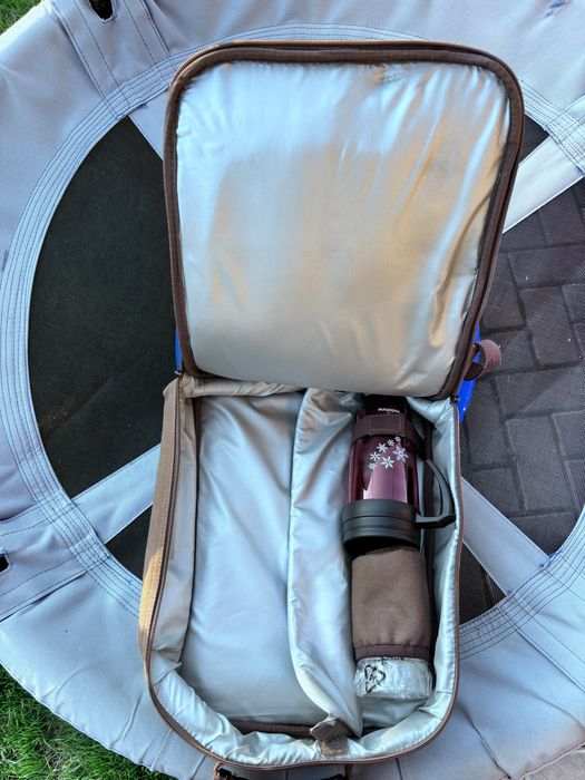 Rucsac picnic echipat plus termos nou