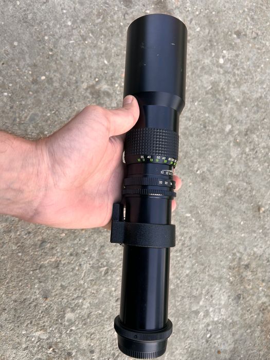 Obiectiv Super-Tele Maginon-Serie G 500mm f/8 MC – Focus Manual