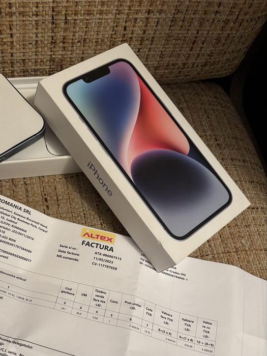 Iphone 14 5G ,128GB BLUE