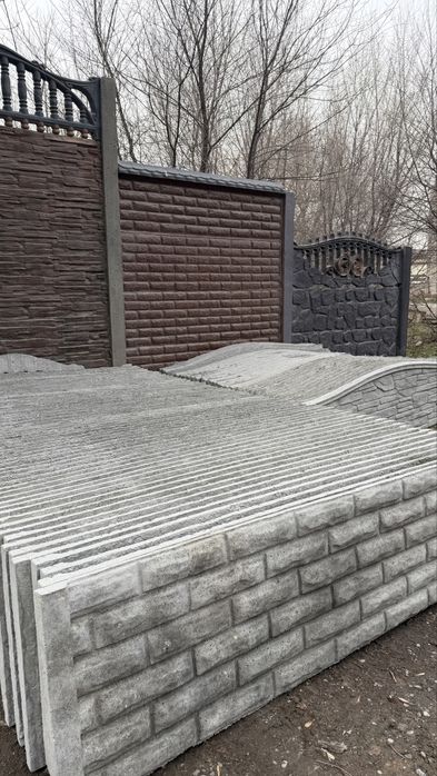 Бетонные заборы / еврозабор/ заборы