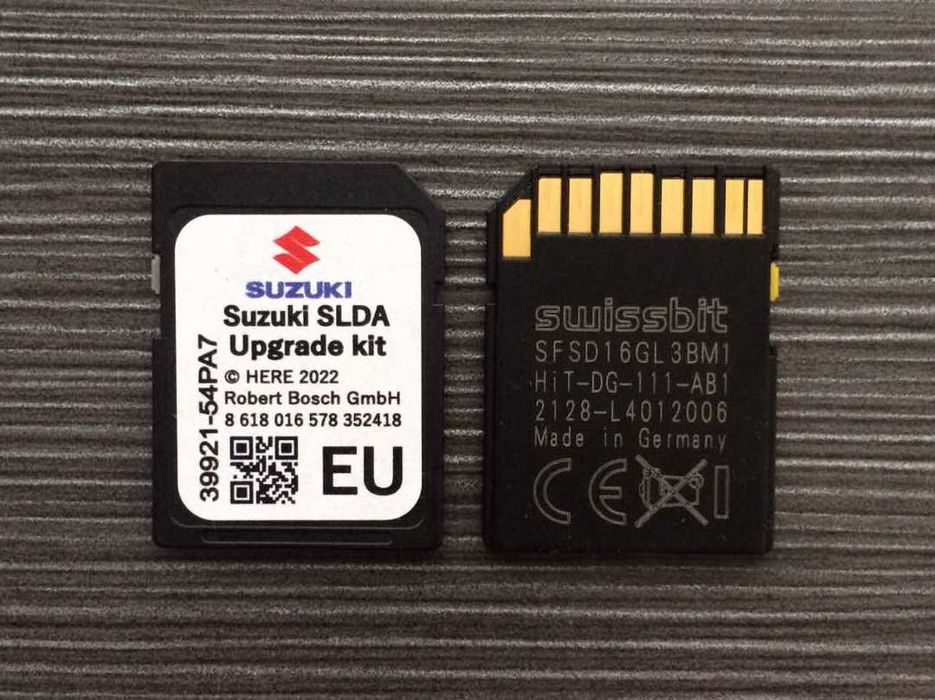 Сузуки 2023-24 SUZUKI SLDA Sd Card Europe сд карта Swift SX4 S-Cross