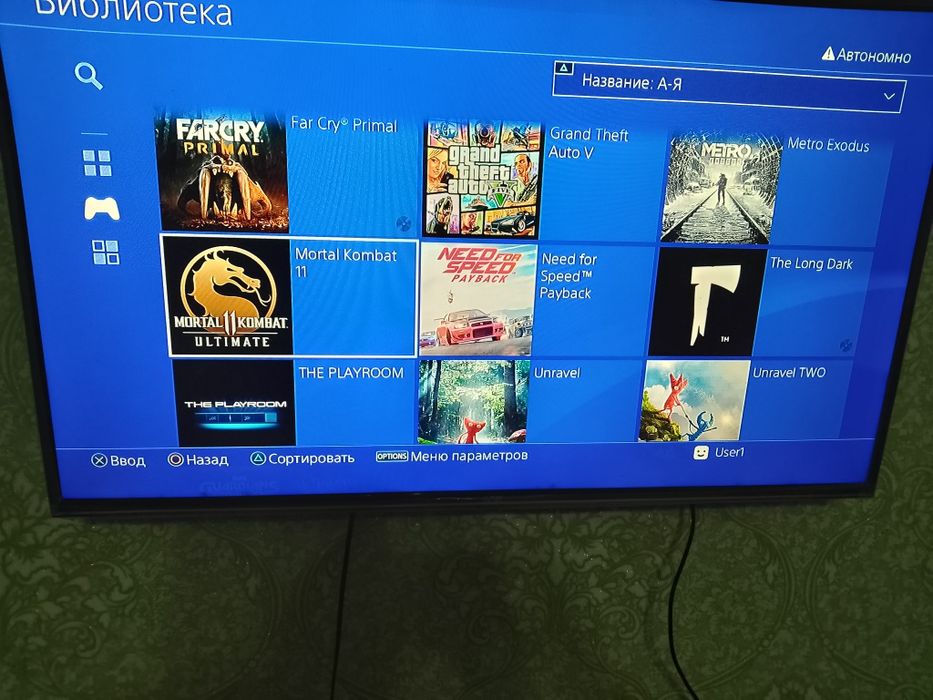 Ps4 pro holati ideal hotira 1tb