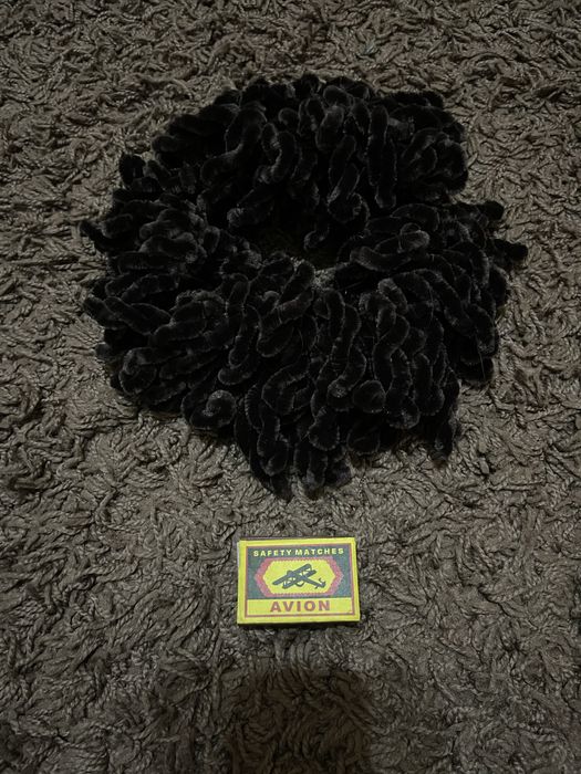 Объёмная резинка для волос, макаронка